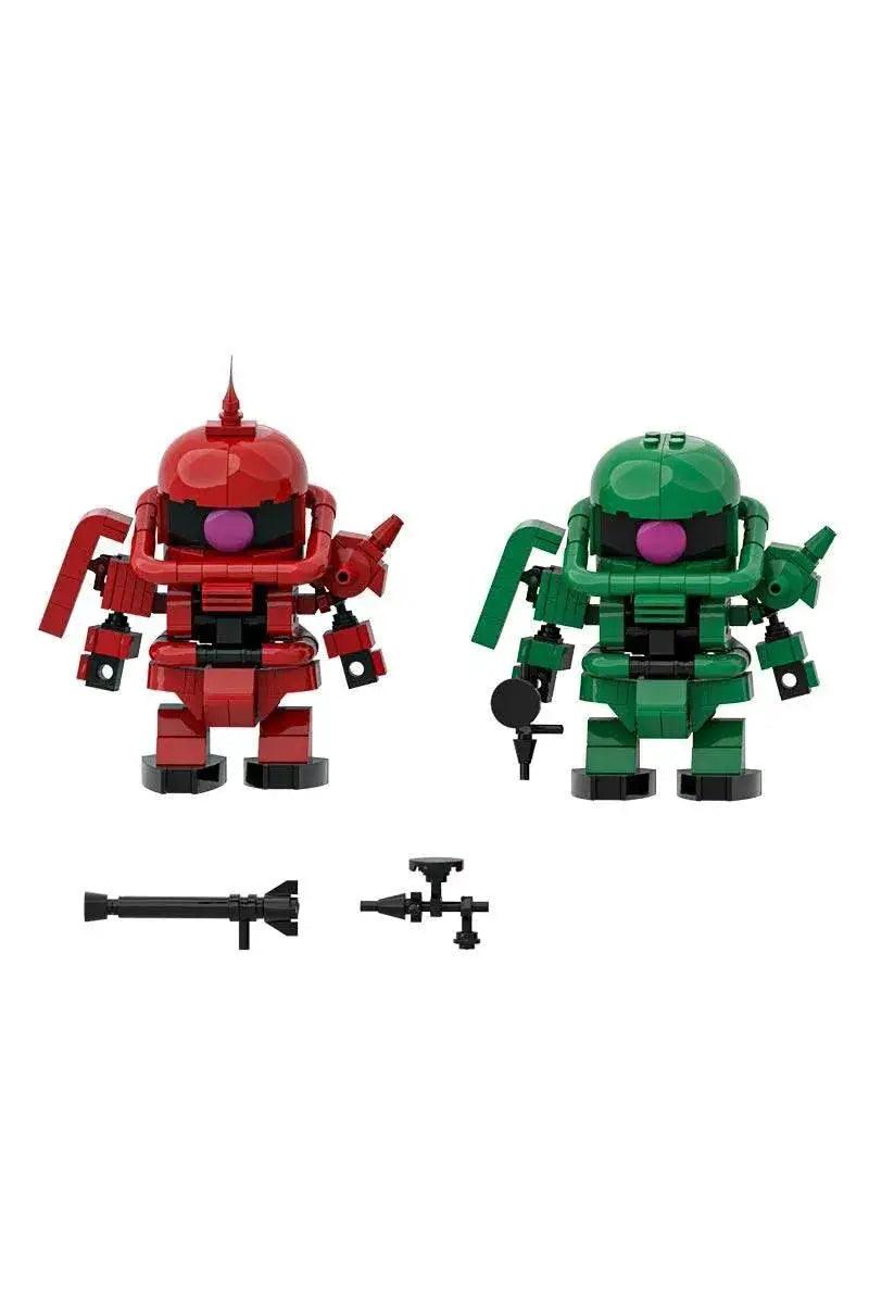 MOC MOC Zaku Warrior Model Building Blocks Anime Mech Building Bricks MOC Gift -  ToylandEU™