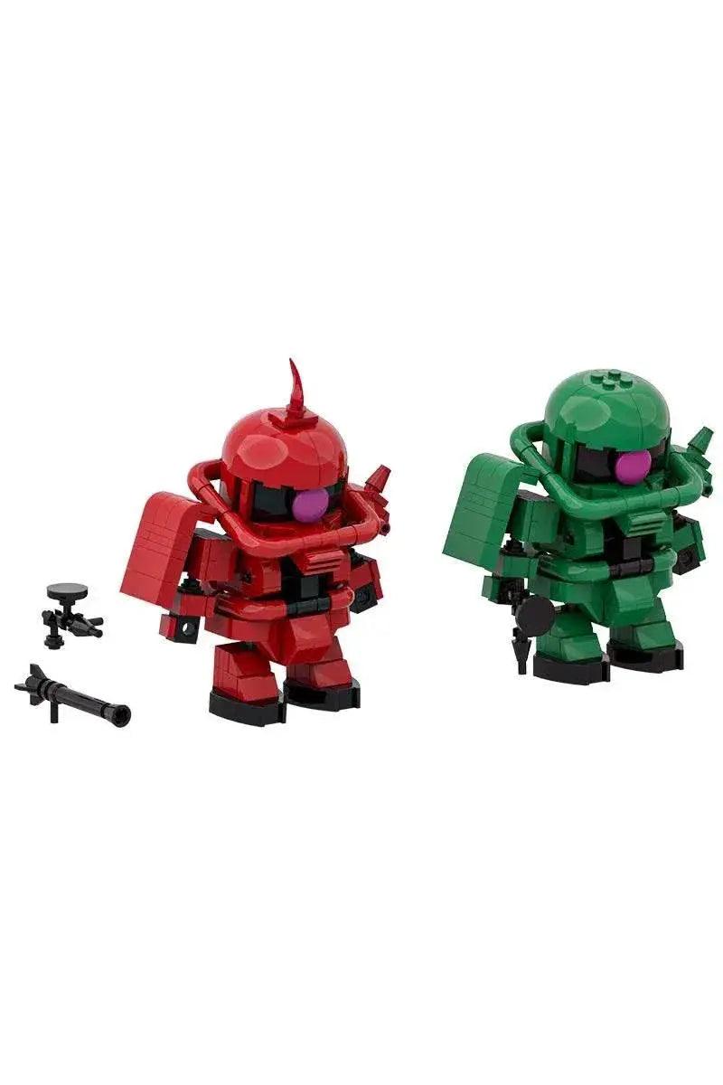  MOC MOC Zaku Warrior Model Building Blocks Anime Mech Building Bricks MOC Gift -  ToylandEU™