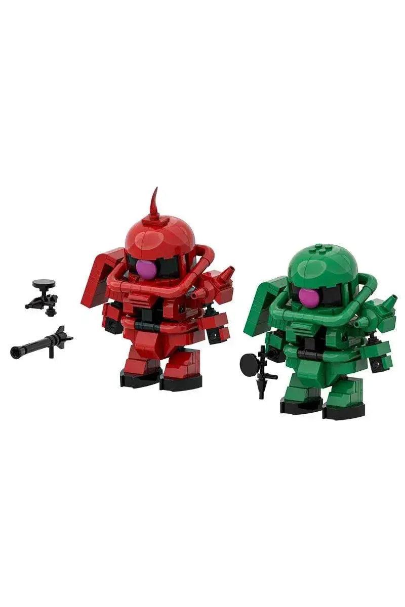  MOC MOC Zaku Warrior Model Building Blocks Anime Mech Building Bricks MOC Gift -  ToylandEU™