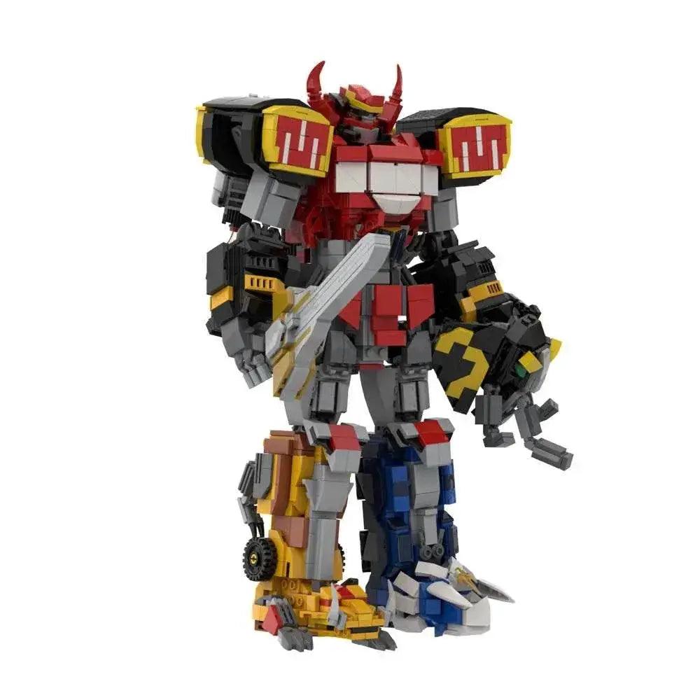  MOC MOC Zord Dino Mecha Model Building Blocks Megazord Gift Building Bricks MOC -  ToylandEU™
