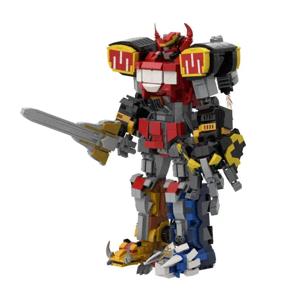  MOC MOC Zord Dino Mecha Model Building Blocks Megazord Gift Building Bricks MOC -  ToylandEU™