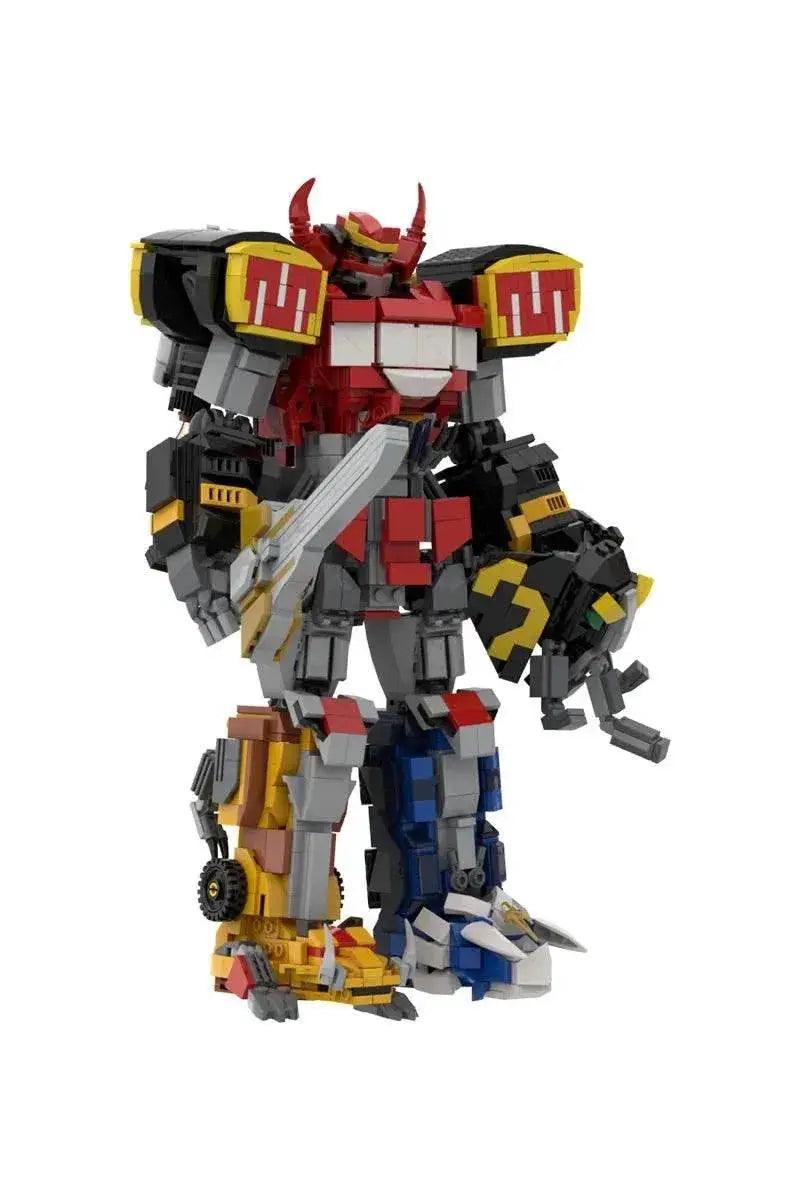  MOC MOC Zord Dino Mecha Model Building Blocks Megazord Gift Building Bricks MOC -  ToylandEU™