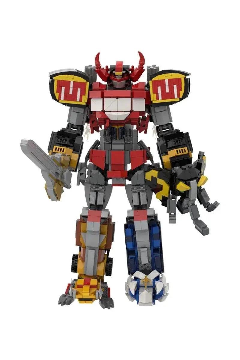  MOC MOC Zord Dino Mecha Model Building Blocks Megazord Gift Building Bricks MOC -  ToylandEU™