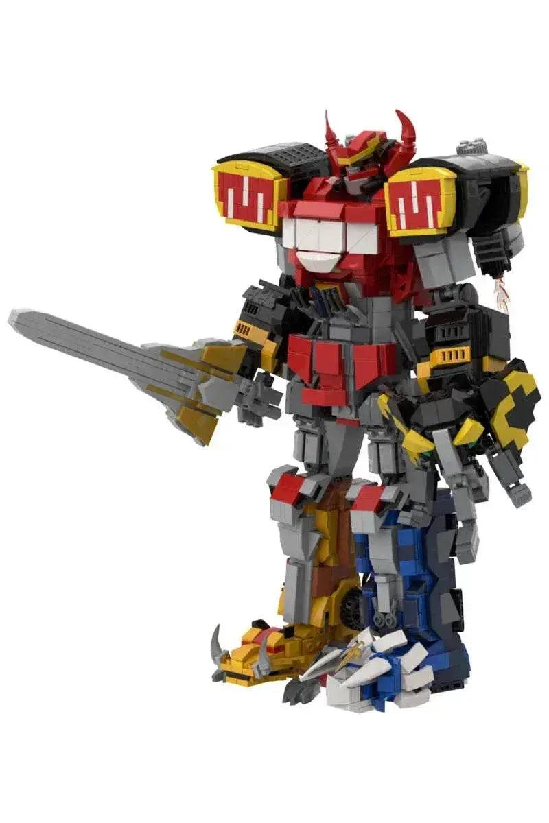  MOC MOC Zord Dino Mecha Model Building Blocks Megazord Gift Building Bricks MOC -  ToylandEU™