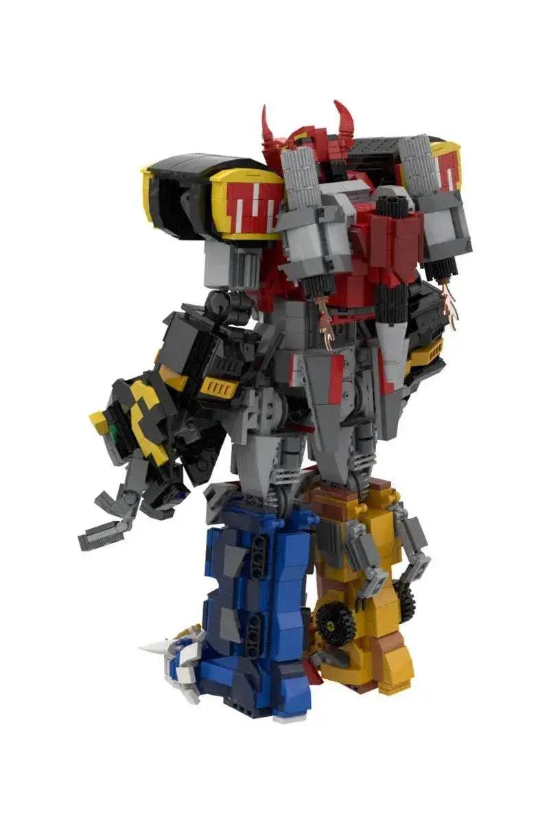  MOC MOC Zord Dino Mecha Model Building Blocks Megazord Gift Building Bricks MOC -  ToylandEU™