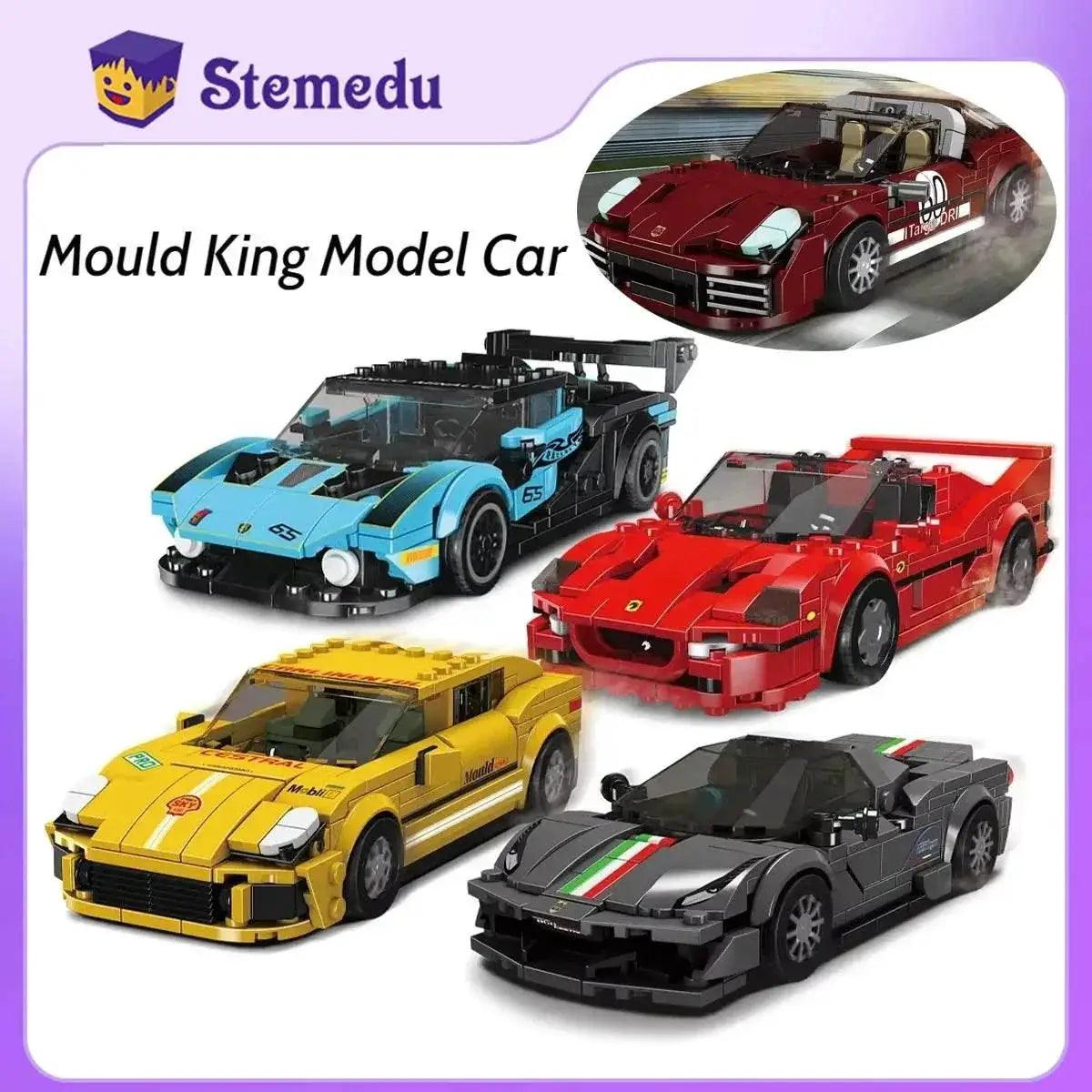  MOC MOULD KING MOC Roadster Model Smart Car DIY Building Blocks -  ToylandEU™