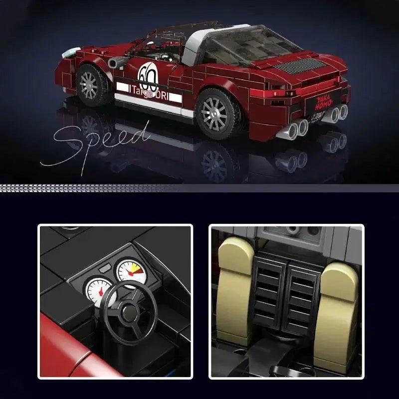  MOC MOULD KING MOC Roadster Model Smart Car DIY Building Blocks -  ToylandEU™
