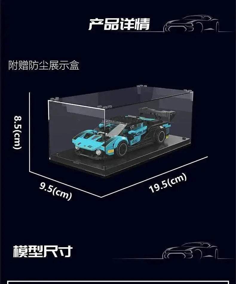 MOULD KING MOC Roadster Model Smart Car DIY Building Blocks - ToylandEU