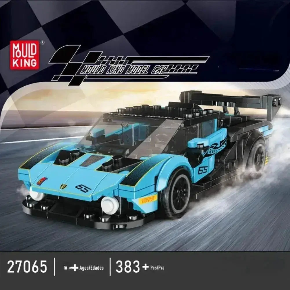 MOULD KING MOC Roadster Model Smart Car DIY Building Blocks - ToylandEU