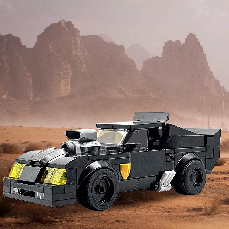 MOC Mad Max Ford Falcon Pursuit Special Building Block Set Building Bricks MOC - ToylandEU