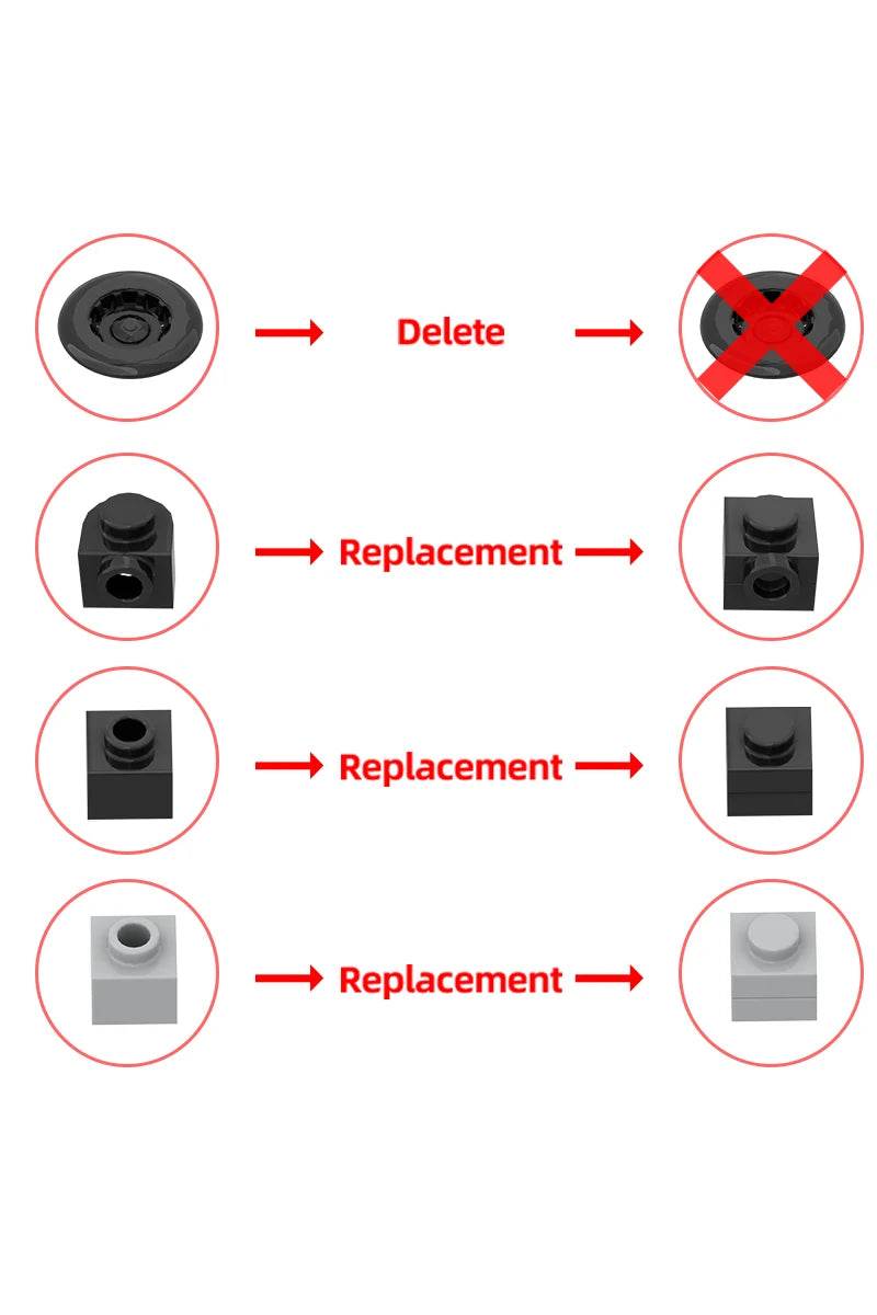 MOC Mad Max Ford Falcon Pursuit Special Building Block Set Building Bricks MOC - ToylandEU