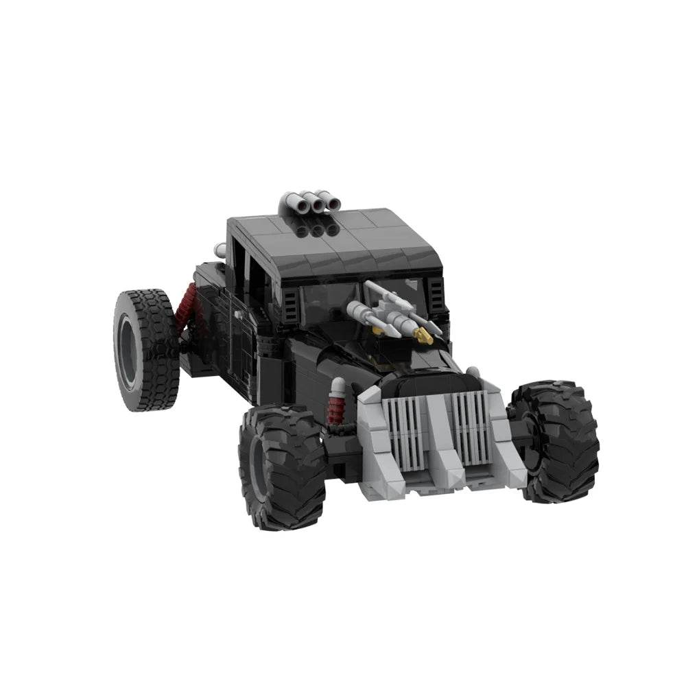 MOC Mad Max Fury Road Black Building Blocks Combat Truck Building Bricks MOC - ToylandEU