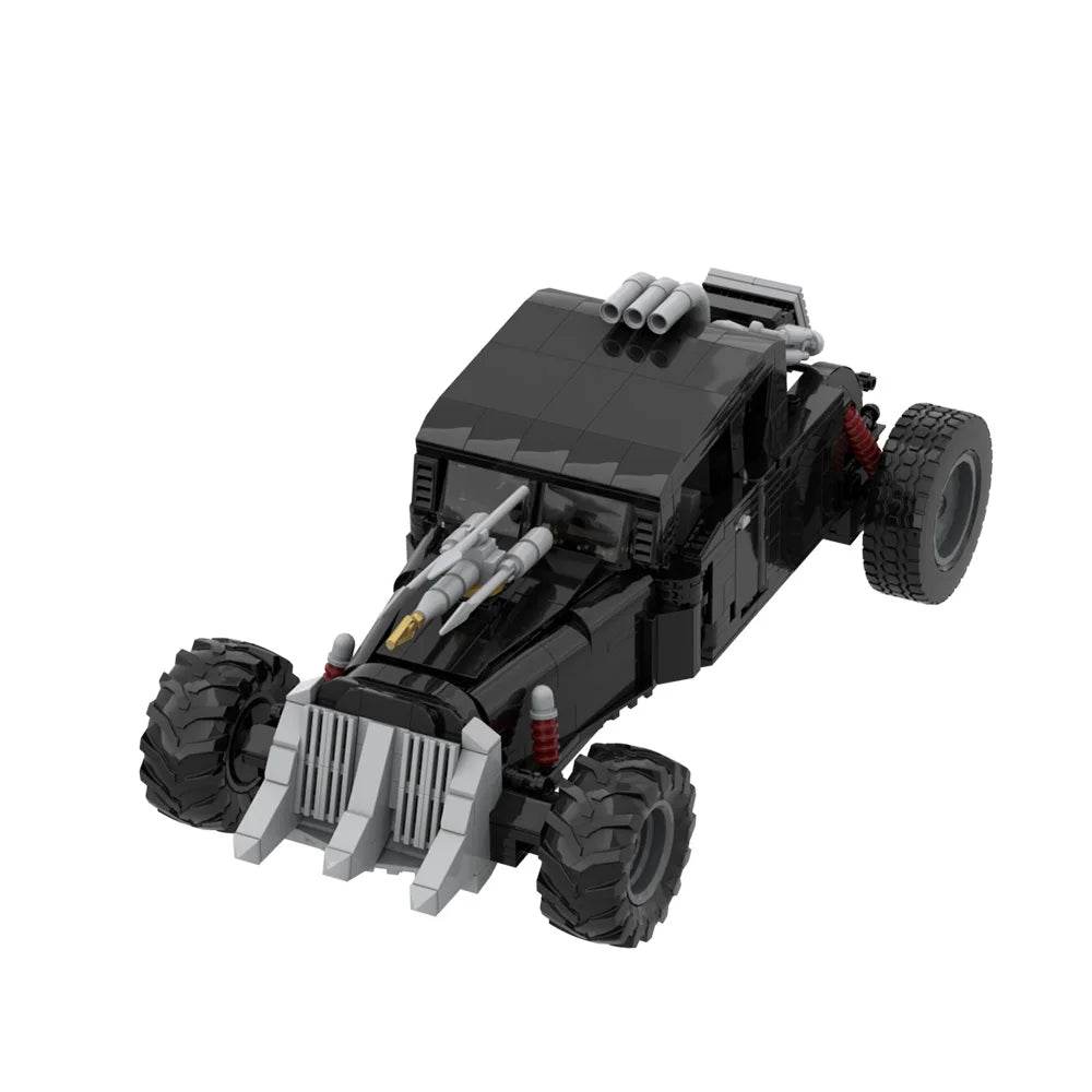 MOC Mad Max Fury Road Black Building Blocks Combat Truck Building Bricks MOC - ToylandEU