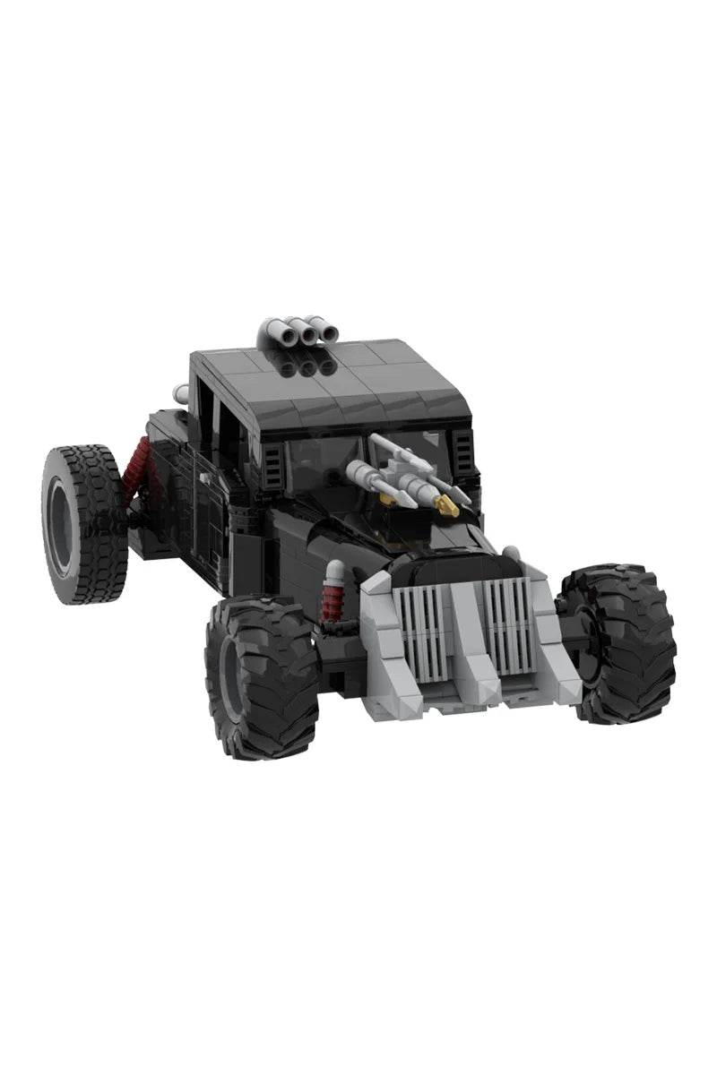 MOC Mad Max Fury Road Black Building Blocks Combat Truck Building Bricks MOC - ToylandEU