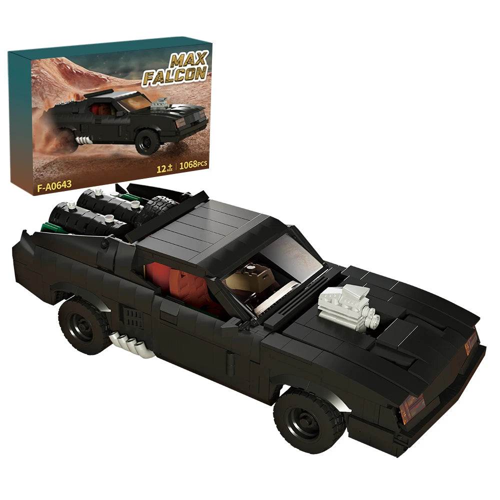1068PCS MOC Mad Max Building Block Last of the V8 Interceptors Building Bricks MOC - ToylandEU