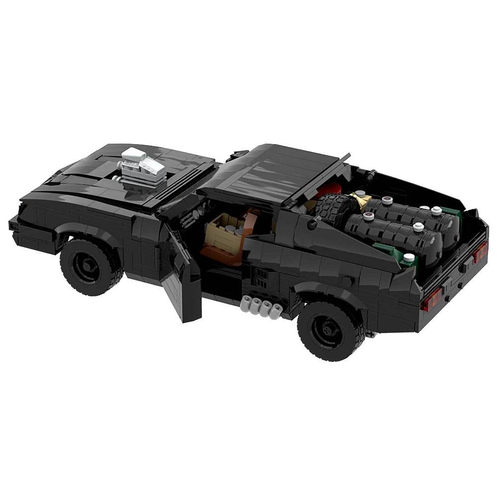 1068PCS MOC Mad Max Building Block Last of the V8 Interceptors Building Bricks MOC - ToylandEU