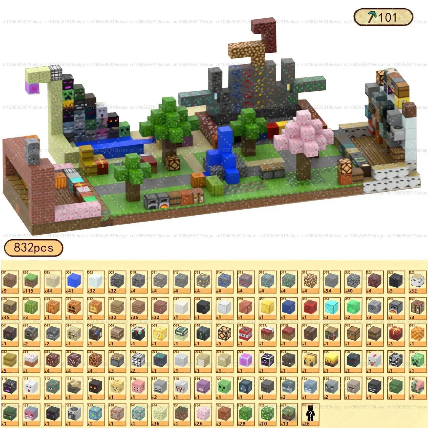 MOC Magnetic Building Blocks STEM Toy for Kids Montessori Learning - ToylandEU