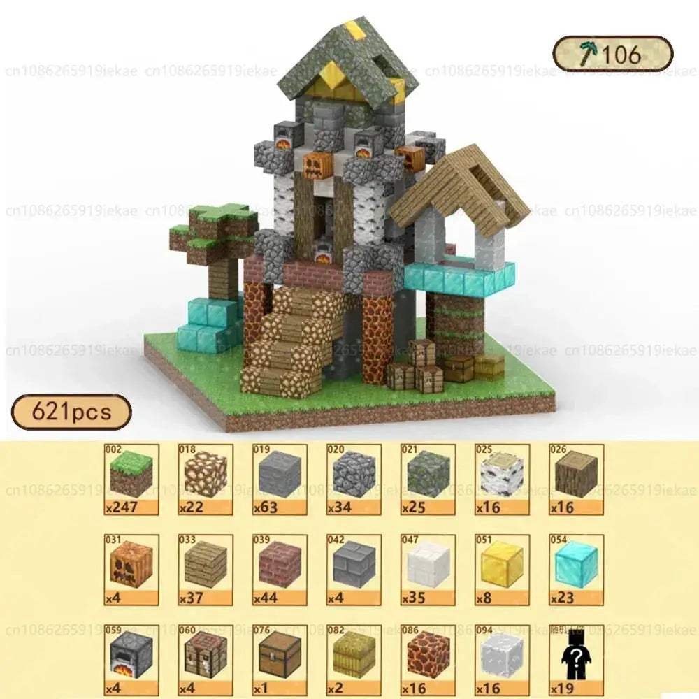MOC Magnetic Building Blocks STEM Toy for Kids Montessori Learning - ToylandEU