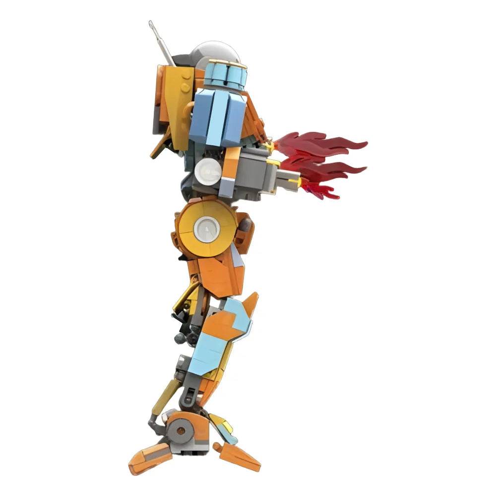 MOC MechWarrior Model Building Blocks Firestarter FS9 Robot Gift Building Bricks MOC - ToylandEU