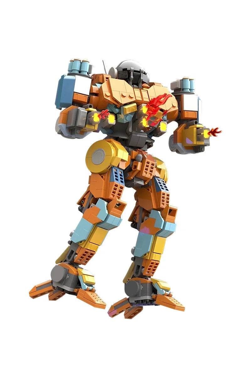 MOC MechWarrior Model Building Blocks Firestarter FS9 Robot Gift Building Bricks MOC - ToylandEU