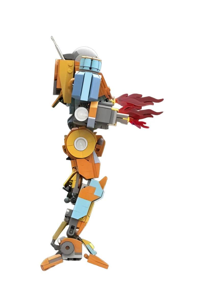 MOC MechWarrior Model Building Blocks Firestarter FS9 Robot Gift Building Bricks MOC - ToylandEU