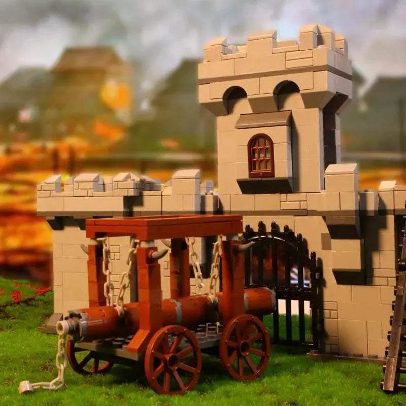 Medieval Castle Siege Weapons Building Blocks Army Knights Toys - ToylandEU