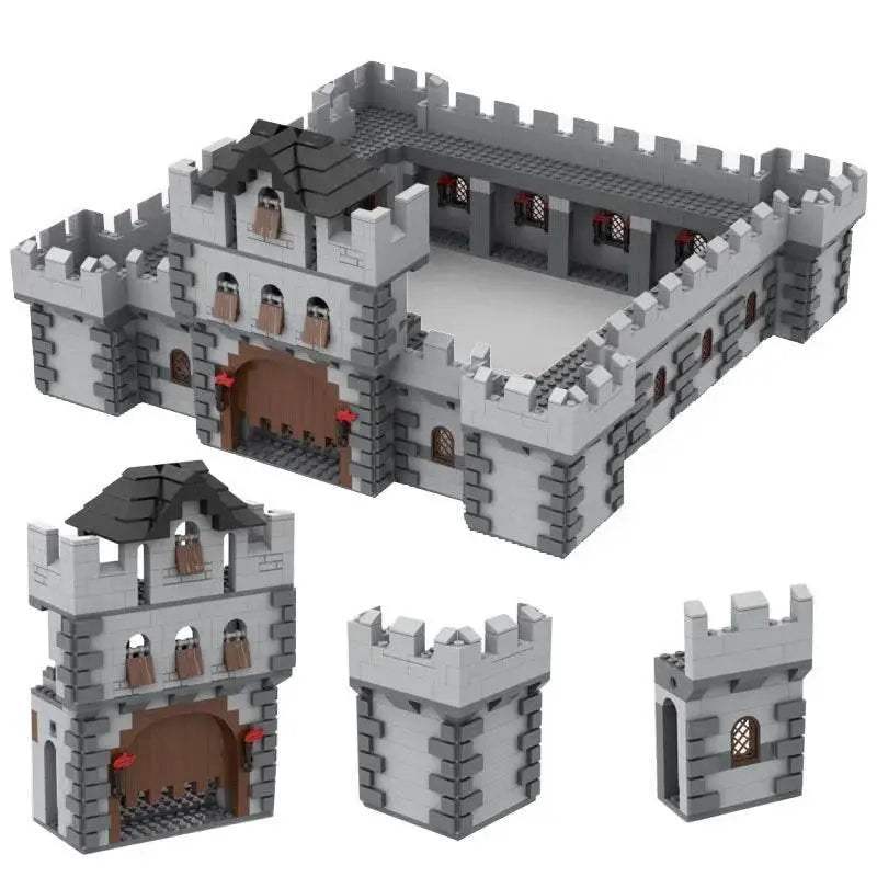 Medieval Castle Siege Weapons Building Blocks Army Knights Toys - ToylandEU
