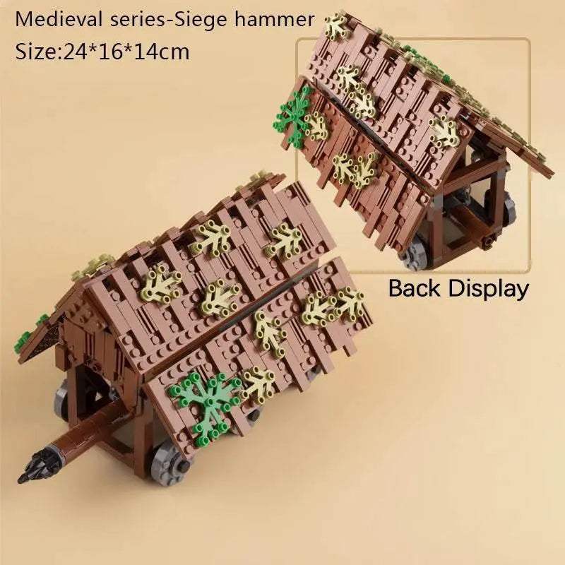 Medieval Castle Siege Weapons Building Blocks Army Knights Toys - ToylandEU