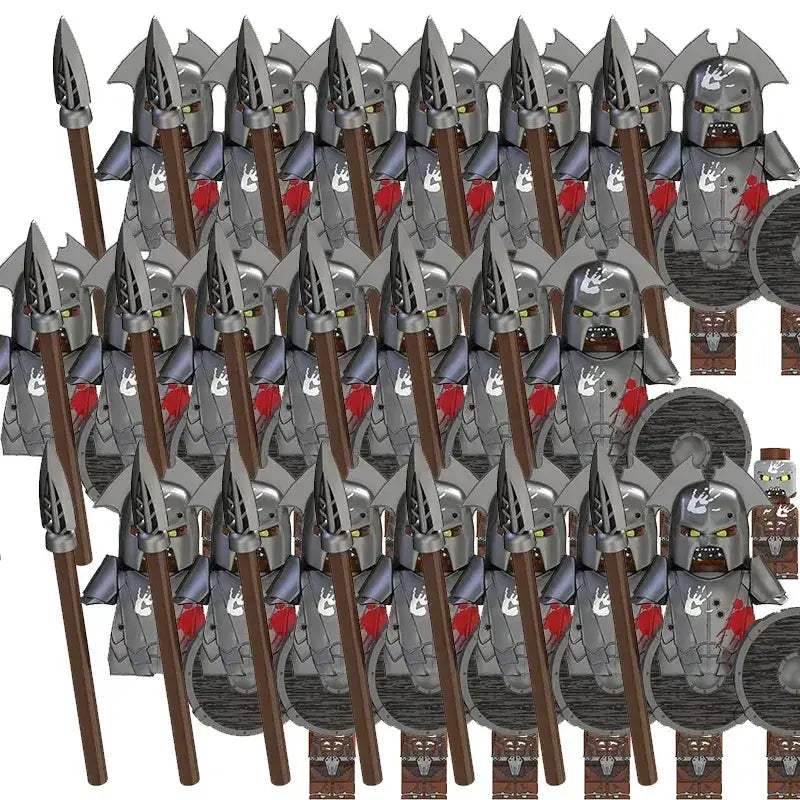 Medieval Knights Lego Compatible Building Blocks Set for Kids - ToylandEU