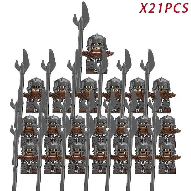 Medieval Knights Lego Compatible Building Blocks Set for Kids - ToylandEU