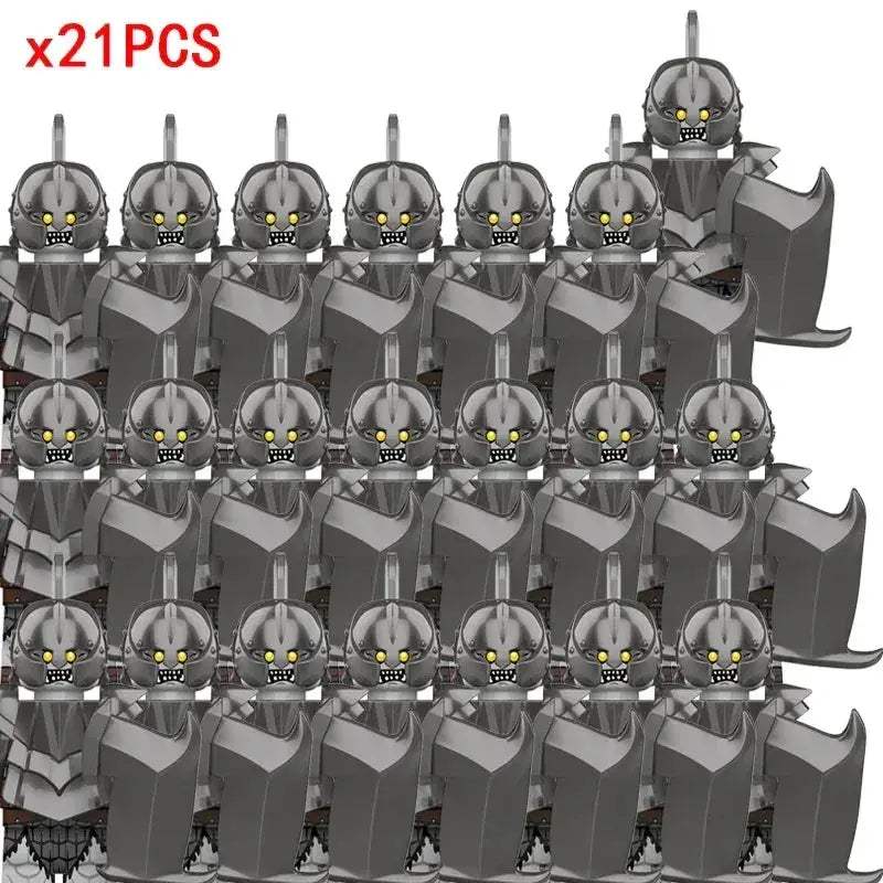 Medieval Knights Lego Compatible Building Blocks Set for Kids - ToylandEU