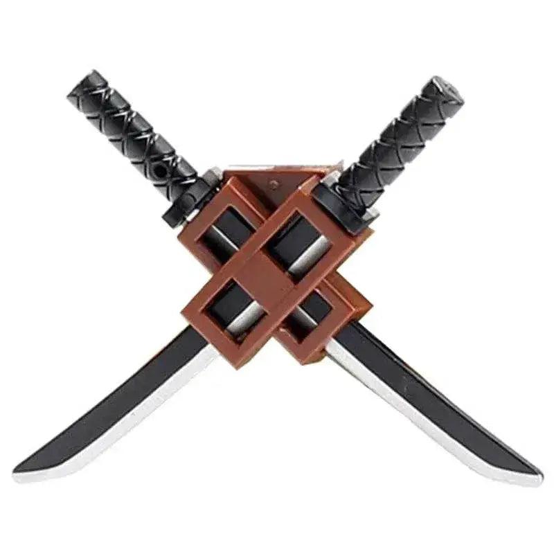  MOC Medieval Military Weapons Building Blocks Sword Warrior Figures -  ToylandEU™