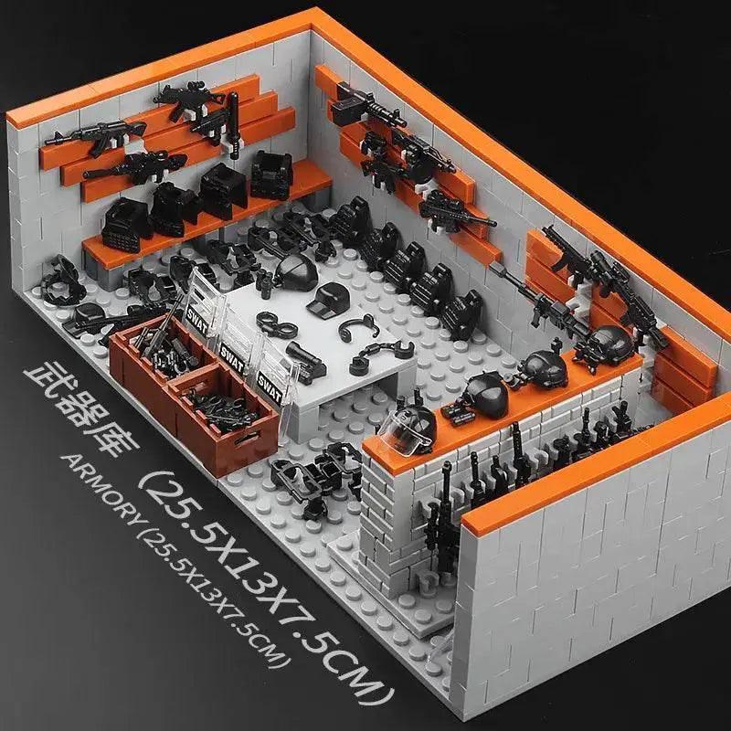  MOC Military Arsenal Special Force WW2 Infantry Building Block Toys Building Bricks MOC -  ToylandEU™