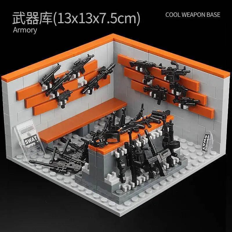  MOC Military Arsenal Special Force WW2 Infantry Building Block Toys Building Bricks MOC -  ToylandEU™