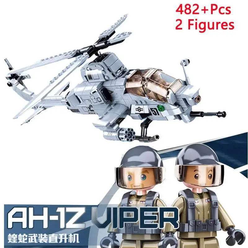 Military F/A-18E Super BumbleBee Fighter Plane Building Blocks - ToylandEU