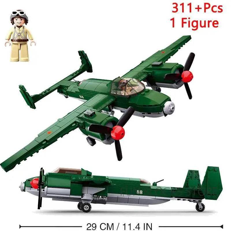 Military F/A-18E Super BumbleBee Fighter Plane Building Blocks - ToylandEU