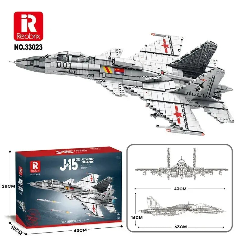 MOC Military Helicopter Building Blocks Educational Toy - ToylandEU