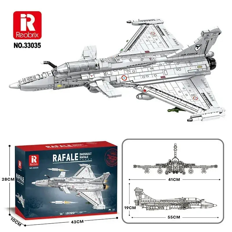 MOC Military Helicopter Building Blocks Educational Toy - ToylandEU