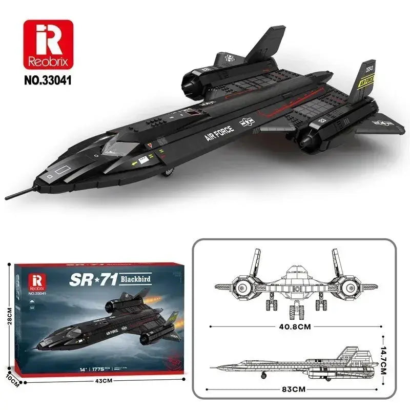 MOC Military Helicopter Building Blocks Educational Toy - ToylandEU