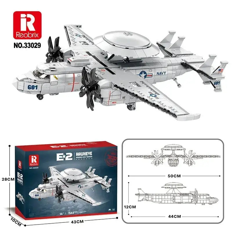 MOC Military Helicopter Building Blocks Educational Toy - ToylandEU