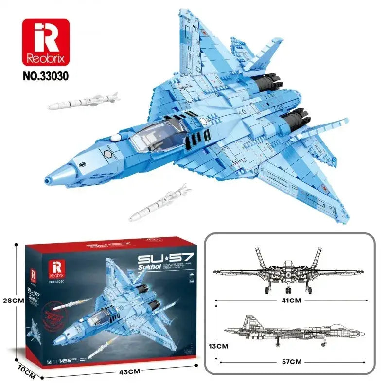 MOC Military Helicopter Building Blocks Educational Toy - ToylandEU