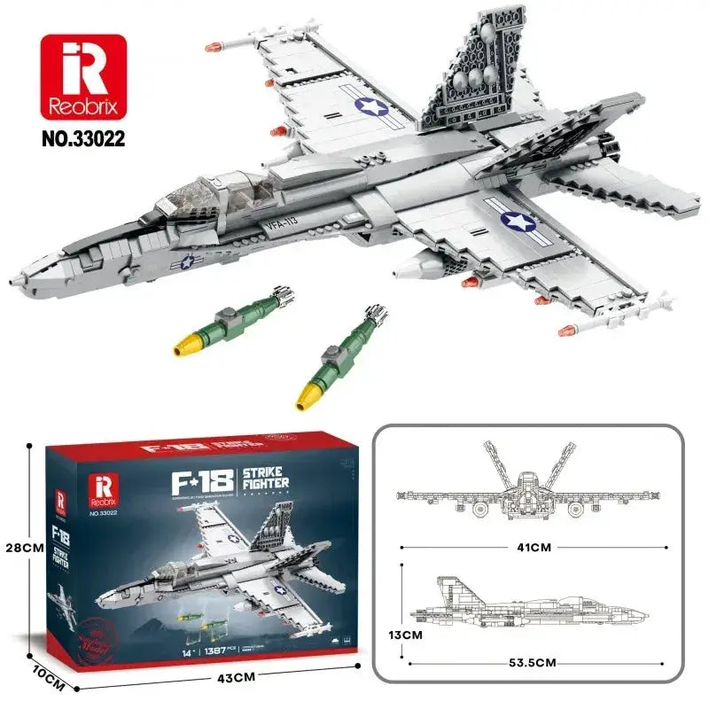 MOC Military Helicopter Building Blocks Educational Toy - ToylandEU
