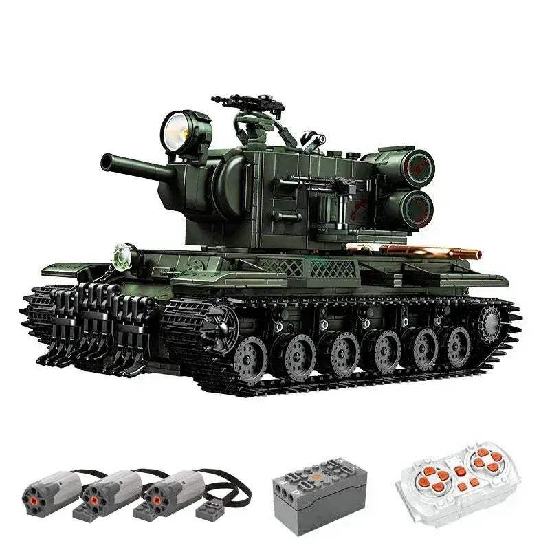 MOC Military KV2 Tank Building Blocks Set for Collectors - ToylandEU