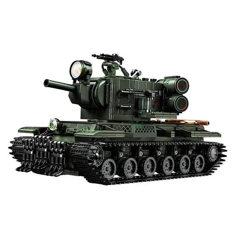 MOC Military KV2 Tank Building Blocks Set for Collectors - ToylandEU