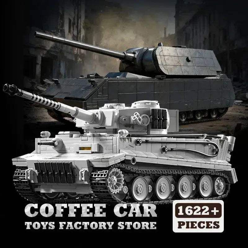 MOC MOC Military Tank Building Blocks Set Lego Compatible Realistic - ToylandEU