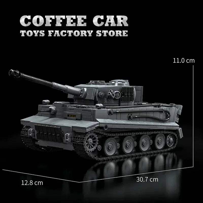 MOC MOC Military Tank Building Blocks Set Lego Compatible Realistic - ToylandEU