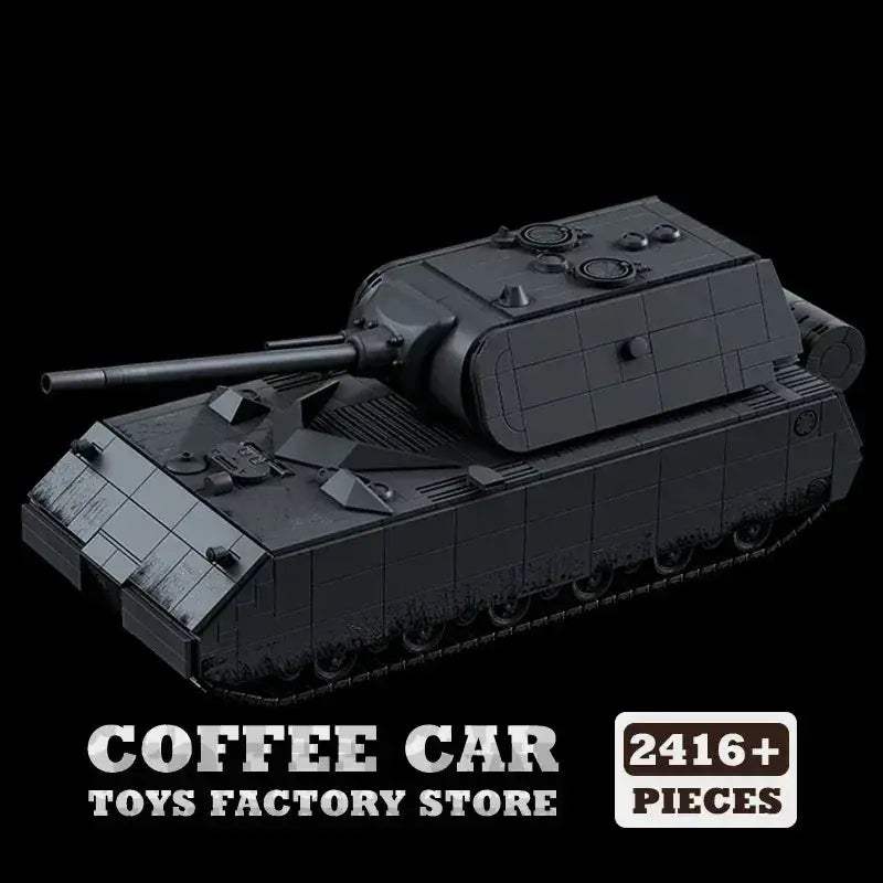 MOC MOC Military Tank Building Blocks Set Lego Compatible Realistic - ToylandEU