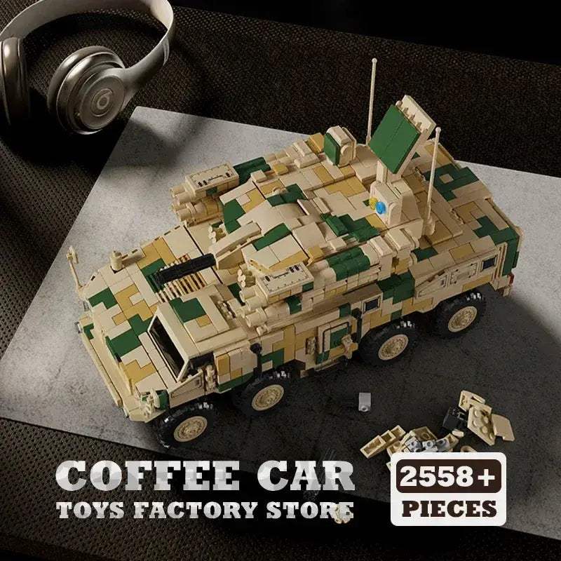 MOC Military Tank Lego Compatible Building Blocks Set 2558 Pieces - ToylandEU