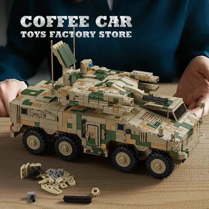 MOC Military Tank Lego Compatible Building Blocks Set 2558 Pieces - ToylandEU