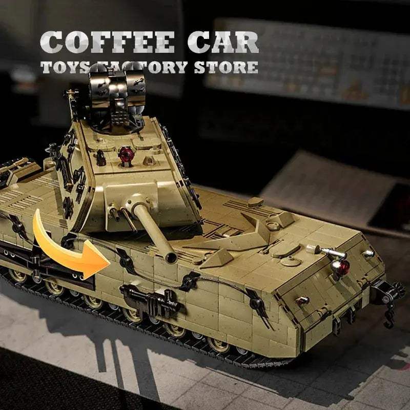 MOC Military Tank Lego Compatible Building Blocks Set 2558 Pieces - ToylandEU